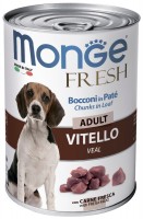 Karm dla psów Monge Fresh Canned Adult Veal 400 g 1 szt.