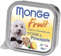 Karm dla psów Monge Fruit Pate Pork/Pineapple 0.1 kg 