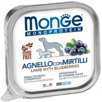 Karm dla psów Monge Monoprotein Fruits Pate Lamb/Blueberry 0.15 kg 