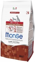 Karm dla psów Monge Speciality Mini Puppy/Junior Lamb/Rice 0.8 kg 
