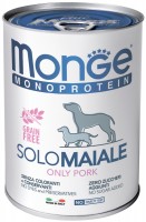 Karm dla psów Monge Monoprotein Solo Pork 0.4 kg 