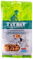 Zdjęcia - Karm dla psów TiTBiT Crispy Pads Rabbit/Cottage Cheese 0.09 kg 