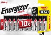 Акумулятор / батарейка Energizer Max  10xAA