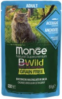 Корм для кішок Monge Bwild Grain Free Bocconcini Acciughe 85 g 
