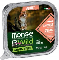 Корм для кішок Monge Bwild Grain Free Pate Salmone 100 g 