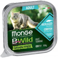 Корм для кішок Monge Bwild Grain Free Pate Merluzzo 100 g 