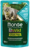 Корм для кішок Monge Bwild Grain Free Merluzzo 85 g 