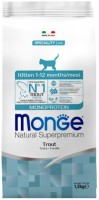 Корм для кішок Monge Speciality Line Monoprotein Kitten Trout  1.5 kg