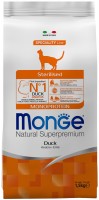 Фото - Корм для кішок Monge Speciality Line Monoprotein Sterilised Duck  1.5 kg