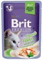 Фото - Корм для кішок Brit Premium Pouch Trout Fillets 85 g 