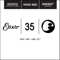 Zdjęcia - Struny Elixir Acoustic Nanoweb 35 