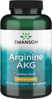 Фото - Амінокислоти Swanson Arginine AKG 90 cap 