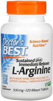 Амінокислоти Doctors Best L-Arginine 500 mg 120 tab 