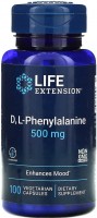 Aminokwasy Life Extension D-L-Phenylalanine 500 mg 100 cap 