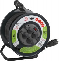 Zdjęcia - Listwa przeciwprzepięciowa / przedłużacz ERA RMx-4es-3x2.5-40m-IP44(KG) 