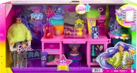 Lalka Barbie Extra Doll and Vanity Playset with Exclusive Doll GYJ70 