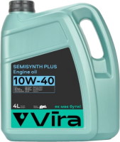 Фото - Моторне мастило VIRA Semisynthetic Plus 10W-40 4 л