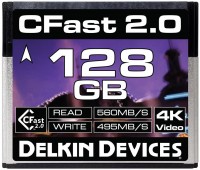 Zdjęcia - Karta pamięci Delkin Devices Premium CFast 2.0 560 128 GB