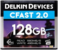 Zdjęcia - Karta pamięci Delkin Devices Premium CFast 2.0 560 VPG-130 128 GB
