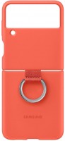 Etui Samsung Silicone Cover with Ring for Galaxy Z Flip 