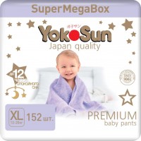 Zdjęcia - Pielucha Yokosun Premium Pants XL / 152 pcs 