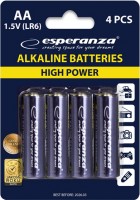 Zdjęcia - Bateria / akumulator Esperanza High Power  4xAA