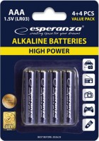 Bateria / akumulator Esperanza High Power  8xAAA
