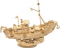 Фото - 3D-пазл Robotime Fishing Ship 