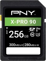 Фото - Карта пам'яті PNY X-PRO 90 Class 10 U3 V90 UHS-II SDXC 256 ГБ