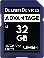 Фото - Карта пам'яті Delkin Devices Advantage UHS-I SD 32 ГБ