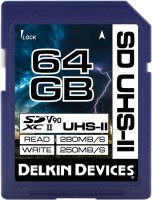 Zdjęcia - Karta pamięci Delkin Devices Cinema SDXC UHS-II 64 GB