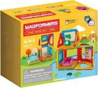 Klocki Magformers Cube House Set Frog 705019 