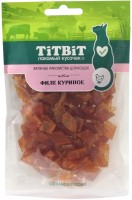 Zdjęcia - Karma dla kotów TiTBiT Dried Delicacies Chicken Fillet 0.05 kg 