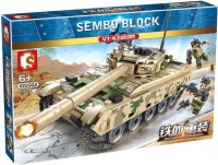 Zdjęcia - Klocki Sembo Main Battle Tank 3000 105562 