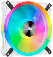 Zdjęcia - Chłodzenie Corsair iCUE QL140 RGB 140mm PWM White Fan Single Pack 