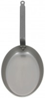 Сковорідка De Buyer Carbone Plus 5110.36 36x26 см  сріблястий