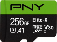 Zdjęcia - Karta pamięci PNY Elite-X microSDXC Class 10 U3 V30 256 GB