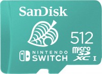 Карта пам'яті SanDisk microSDXC Memory Card For Nintendo Switch 512 ГБ