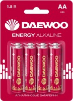 Фото - Акумулятор / батарейка Daewoo Energy Alkaline  8xAA