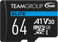 Фото - Карта пам'яті Team Group Elite microSDXC A1 V30 UHS I U3 64 ГБ