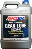 Фото - Трансмісійне мастило AMSoil Synthetic Long Life Gear Lube SAE 75W-90 3.78 л