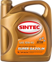 Фото - Моторне мастило Sintec Super Gazolin 10W-40 3 л