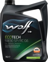Фото - Моторне мастило WOLF Ecotech 5W-30 SP/RC G6 4 л