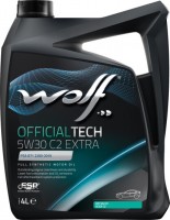 Фото - Моторне мастило WOLF Officialtech 5W-30 C2 Extra 4 л