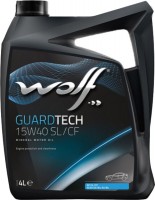 Zdjęcia - Olej silnikowy WOLF Guardtech 15W-40 SL/CF 4 l