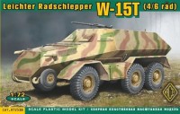 Zdjęcia - Model do sklejania (modelarstwo) Ace Leichter Radschlepper W-15T (4/6 rad) (1:72) 