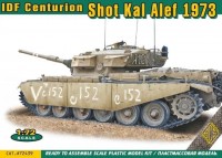 Zdjęcia - Model do sklejania (modelarstwo) Ace IDF Centurion Shot Kal Alef 1973 (1:72) 