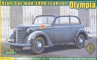 Zdjęcia - Model do sklejania (modelarstwo) Ace Staff Car mod.1938 (Cabrio) Olympia (1:72) 