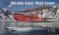 Фото - Збірна модель AVIS D.H.60G Gipsy Moth Coupe (1:72) 