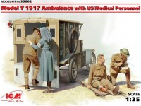 Фото - Збірна модель ICM Ambulance with US Medical Personnel (1:35) 